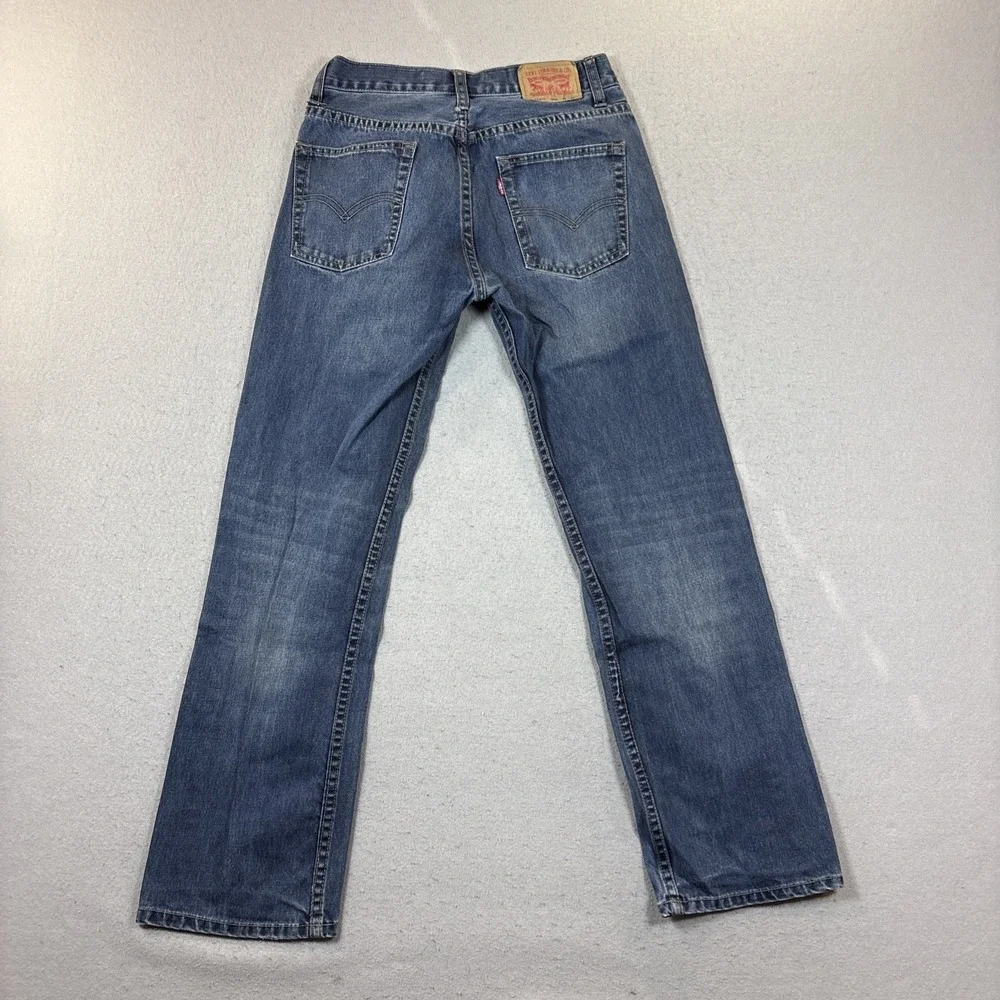 LEVIS 514 STRAIGHT BOYS SIZE 16 REG‎ (29x29) JEANS-DISTRESSED